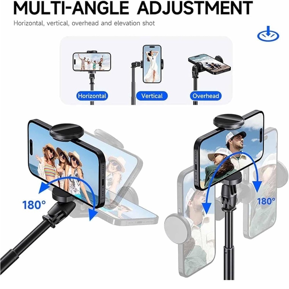 Black Selfie Stick with Remote - Picture 5 of 7